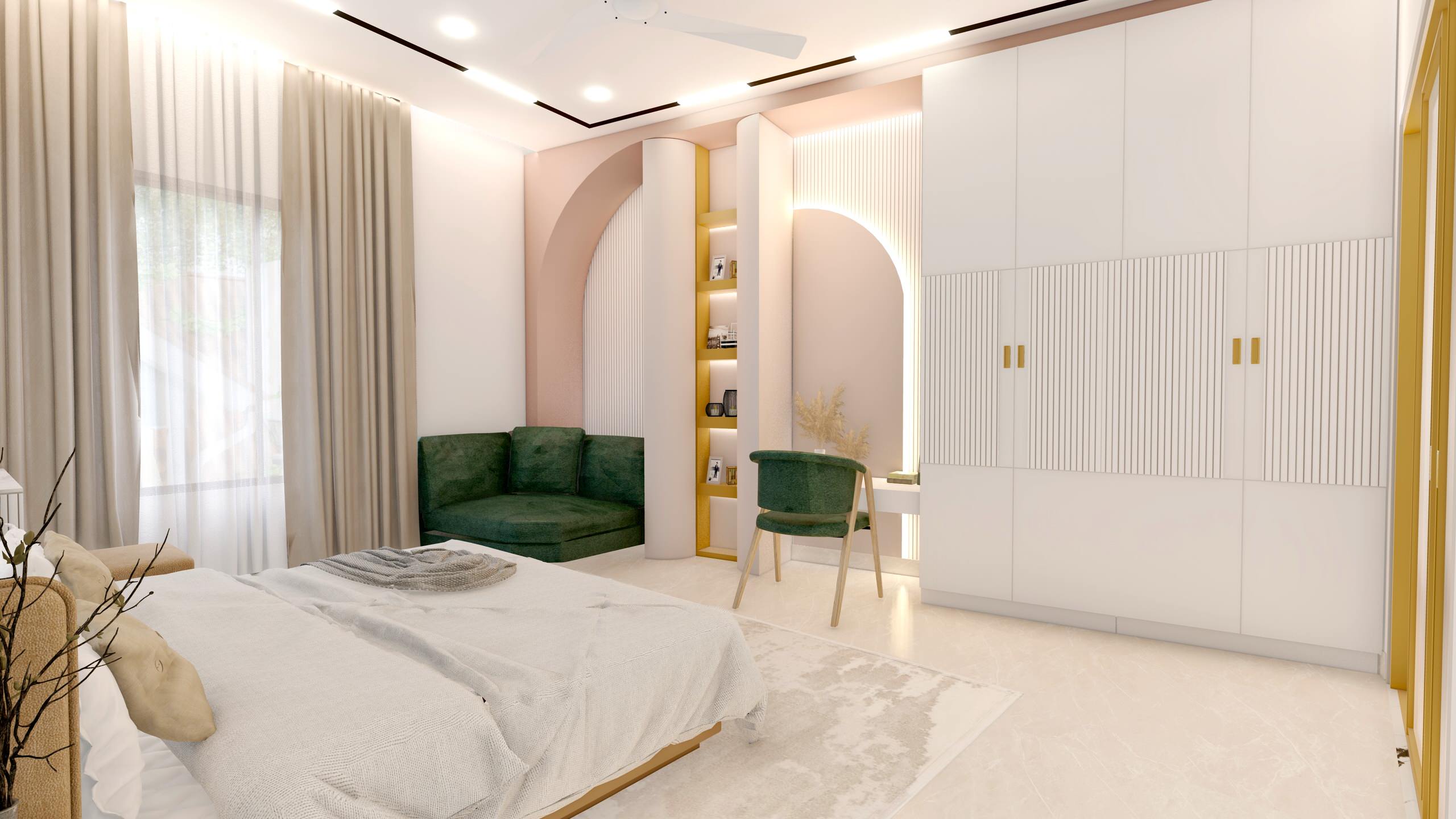 Contemporary Bedroom Upgrade in Enfield