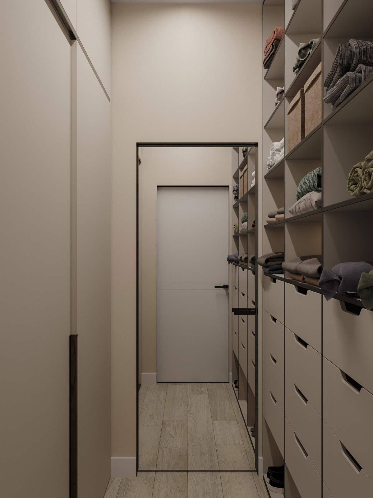 Современная квартира для семьи с двумя детьми