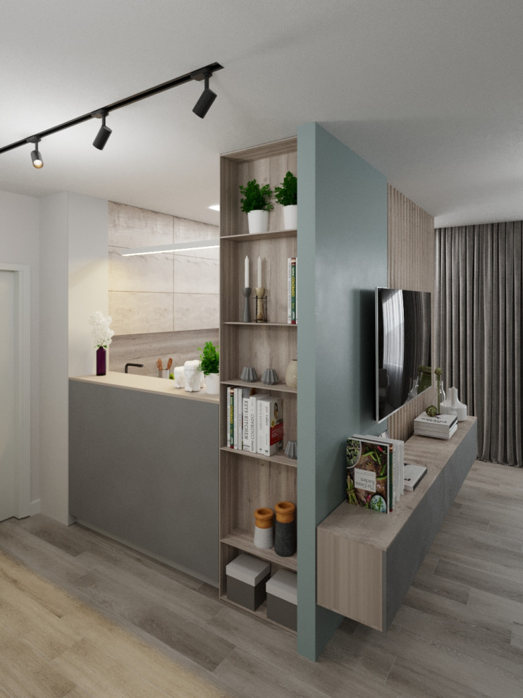 Дизайн квартиры 82 м2 в ЖК Лучи