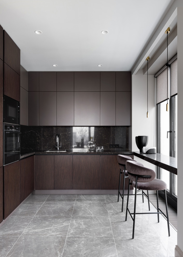 Современная классика реализованный дизайн-проект в ЖК "Прайм парк"