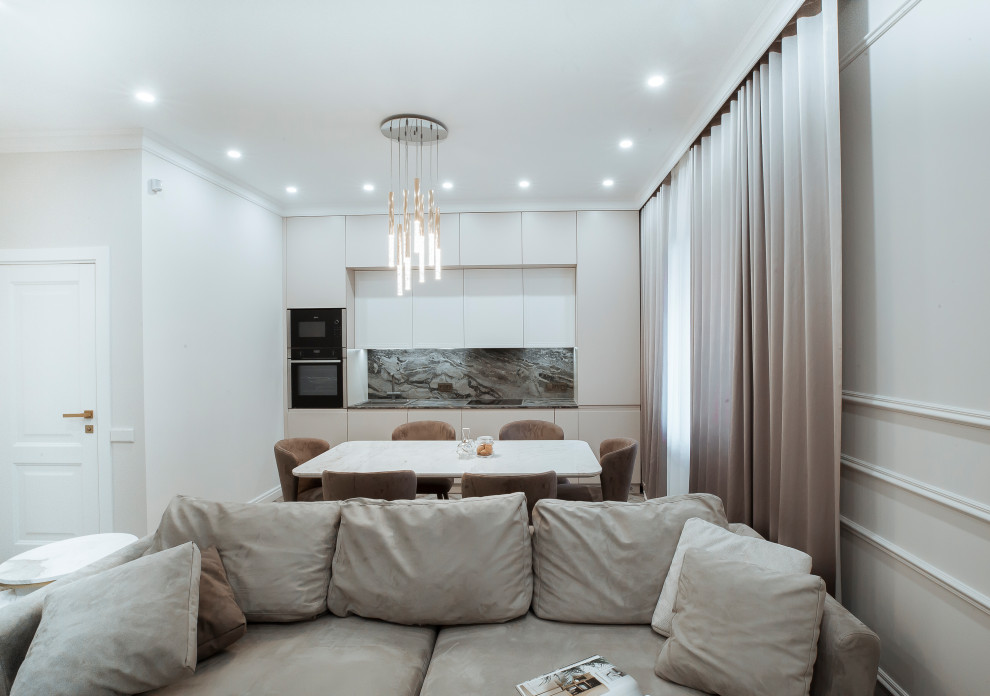 Фото реализации проекта "из двушки трешка"