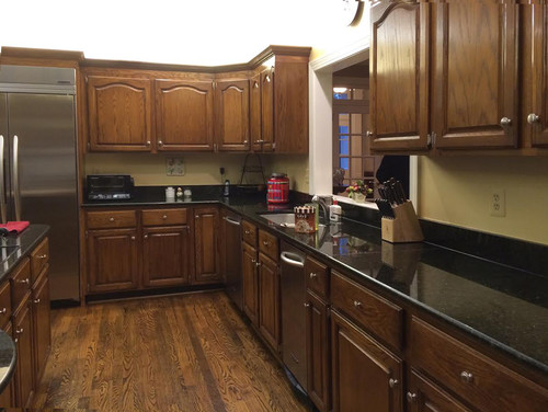 Refinished Cabinets - Before and Afters