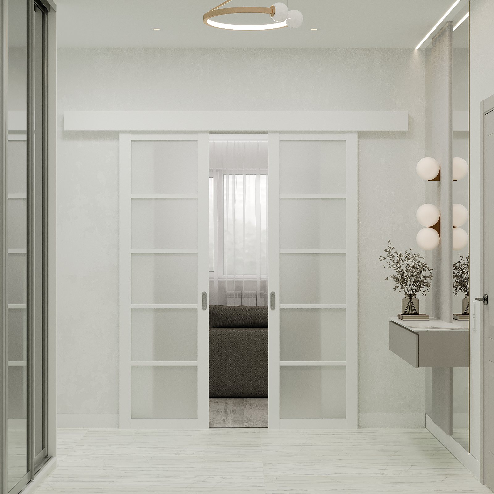 Кухня-гостиная по ул.Тургенева г.Хабаровск, 2022г.