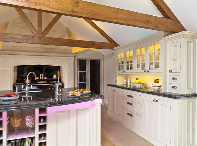 Cool, spacious kitchen with a modern twist contemporary-kitchen