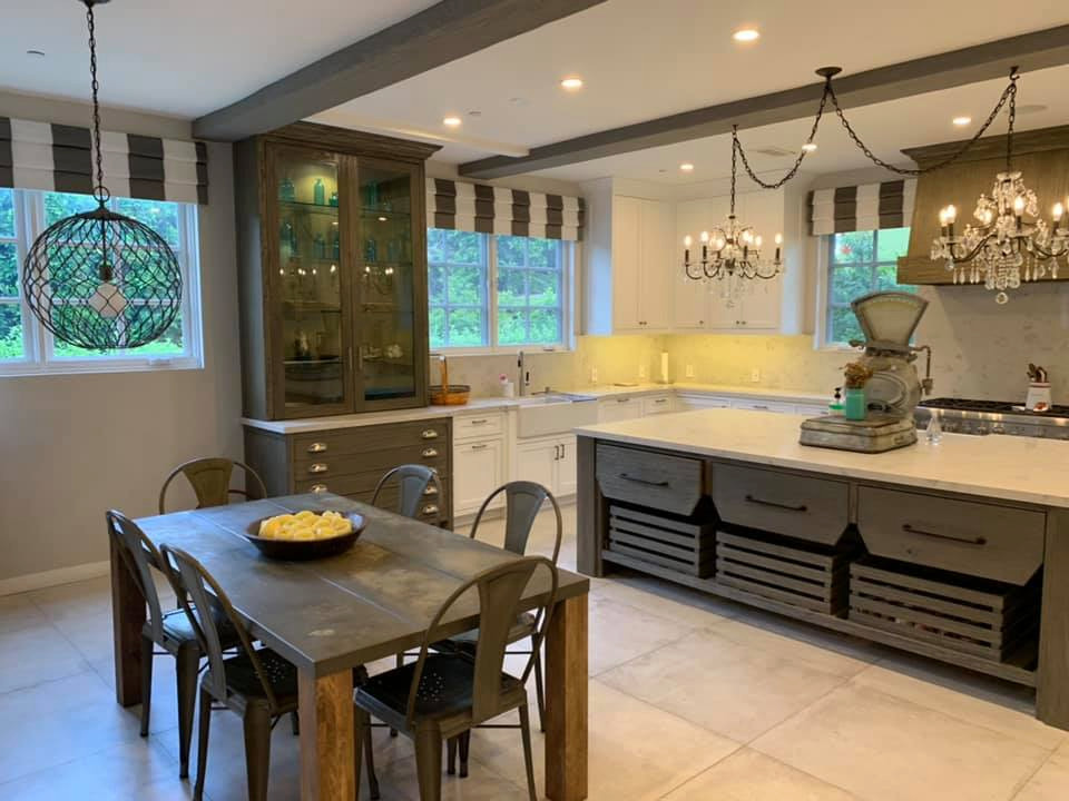 Mountain style kitchen photo in Phoenix