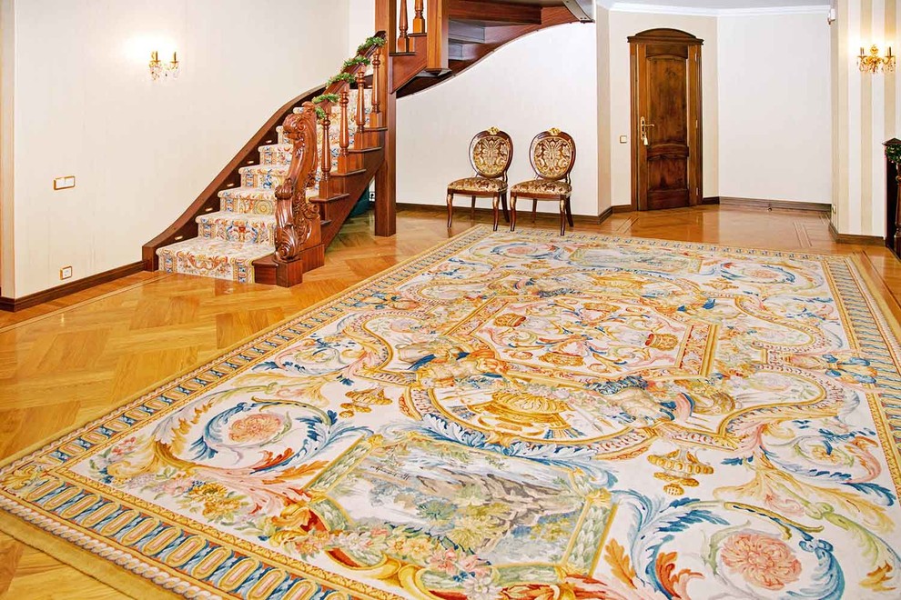Ковер в холл стиле Savonnerie