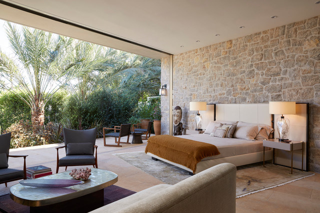 Doheny Estates contemporaneo-camera-da-letto