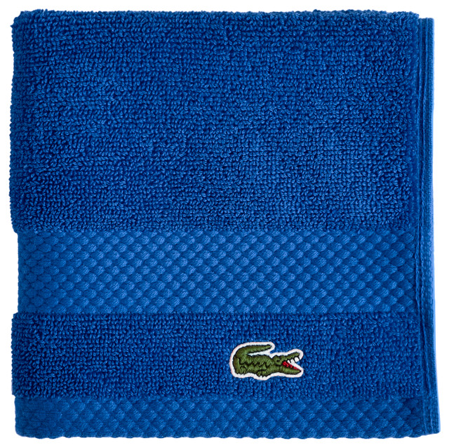 Lacoste Heritage Supima Cotton Solid Towel Collection Modern Bath Towels by Sunham Home