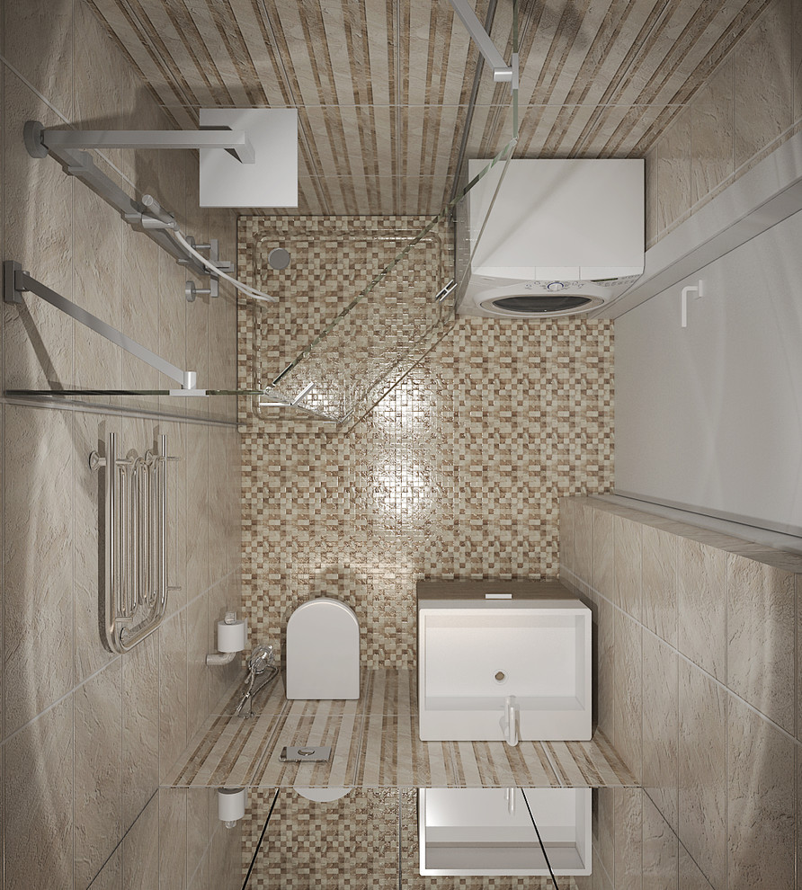 Дизайн-проект 3-х комнатной квартиры. Общая площадь 105 м2. Современный стиль