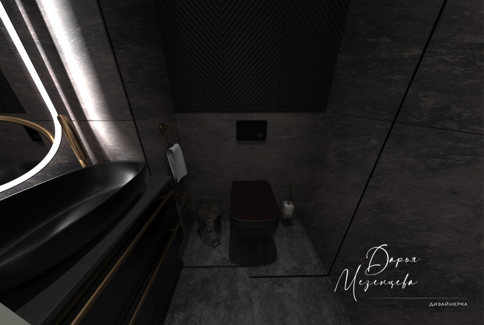 Трехкомнатная квартира-студия 82кв.м