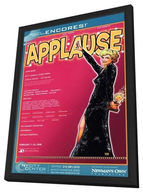 Applause (Broadway) 11 x 17 Poster - Style A - in Deluxe Wood Frame