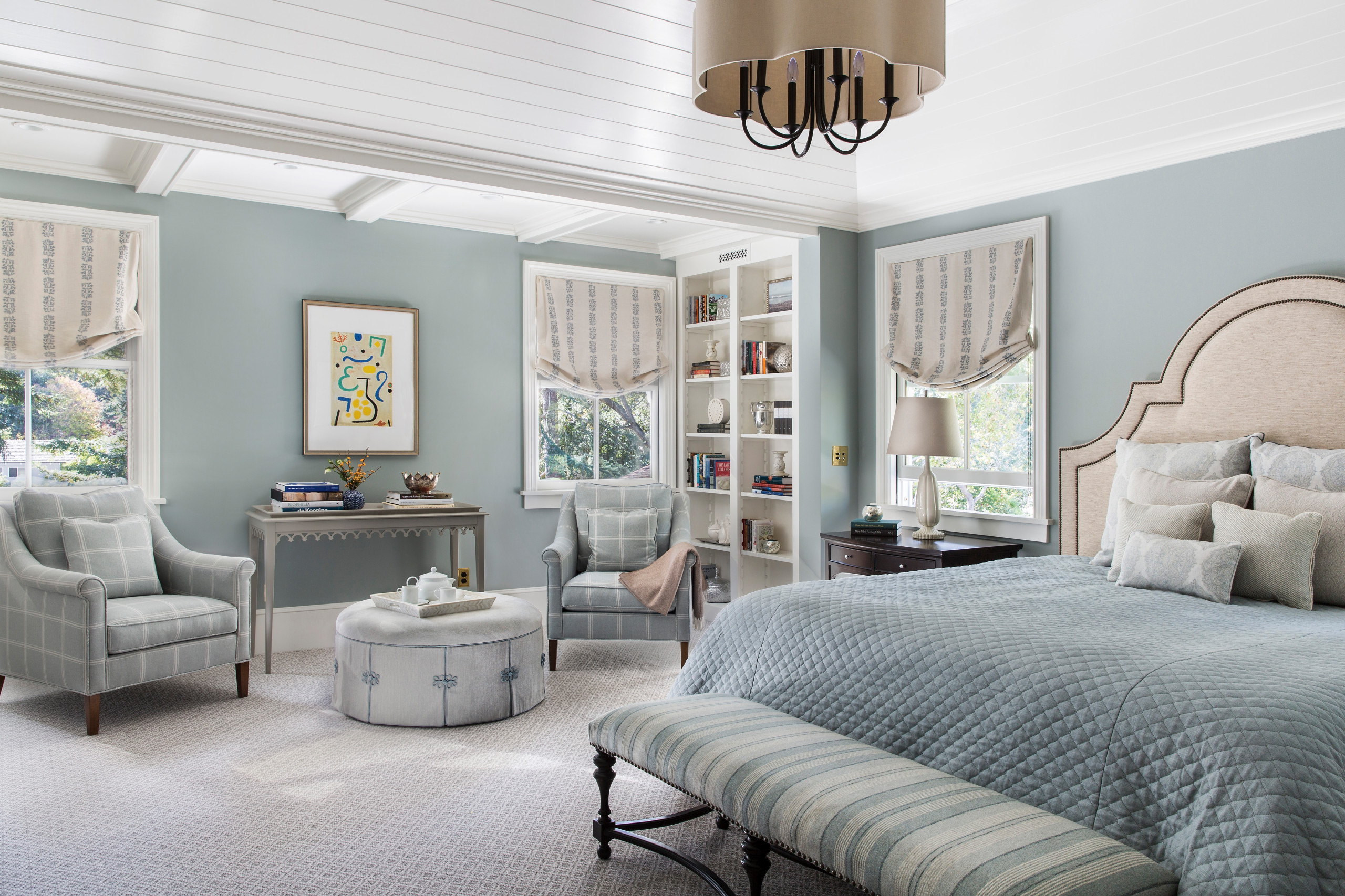 75 Beautiful Bedroom with Blue Walls Ideas Designs March 2024