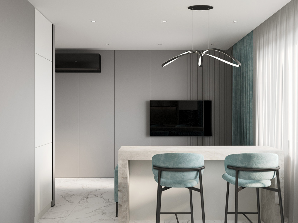 Дизайн - Кв. для молодой семьи блогеров-предпринимателей с двумя мальчиками