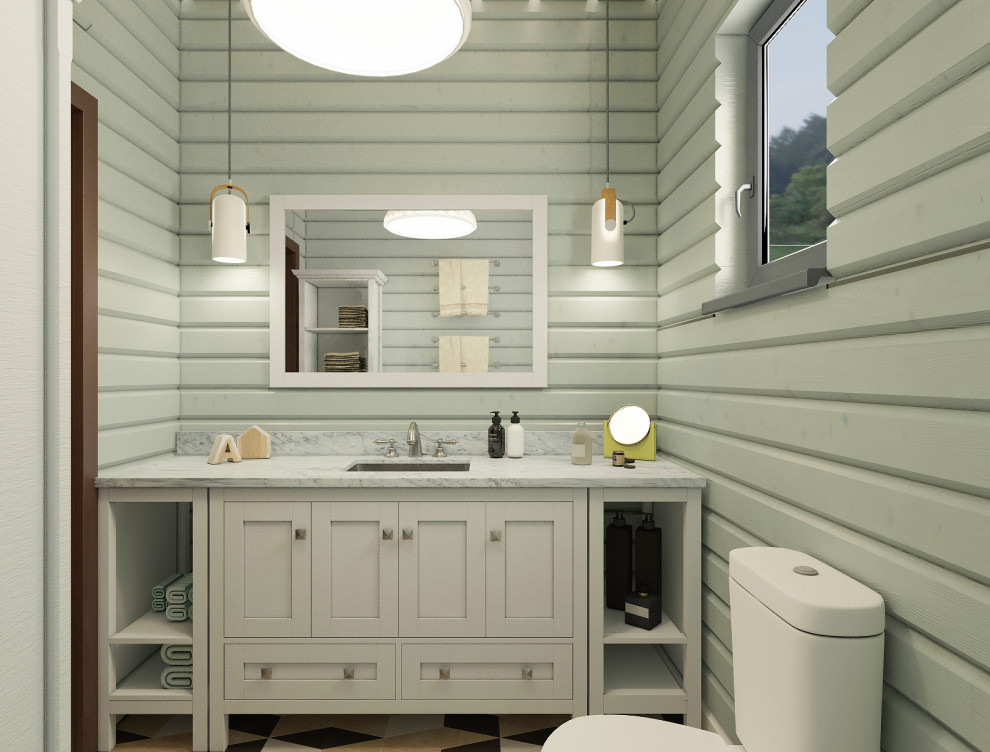 Баня из  клееного бруса в пос. Заповедник