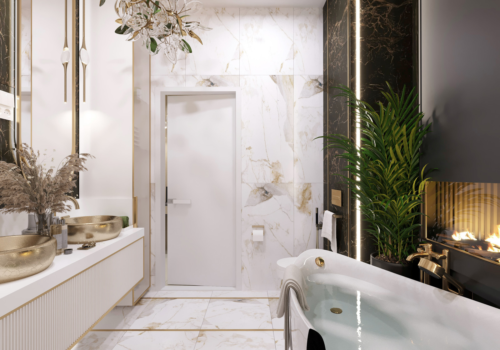 Интерьер ванной комнаты. Ставрополь