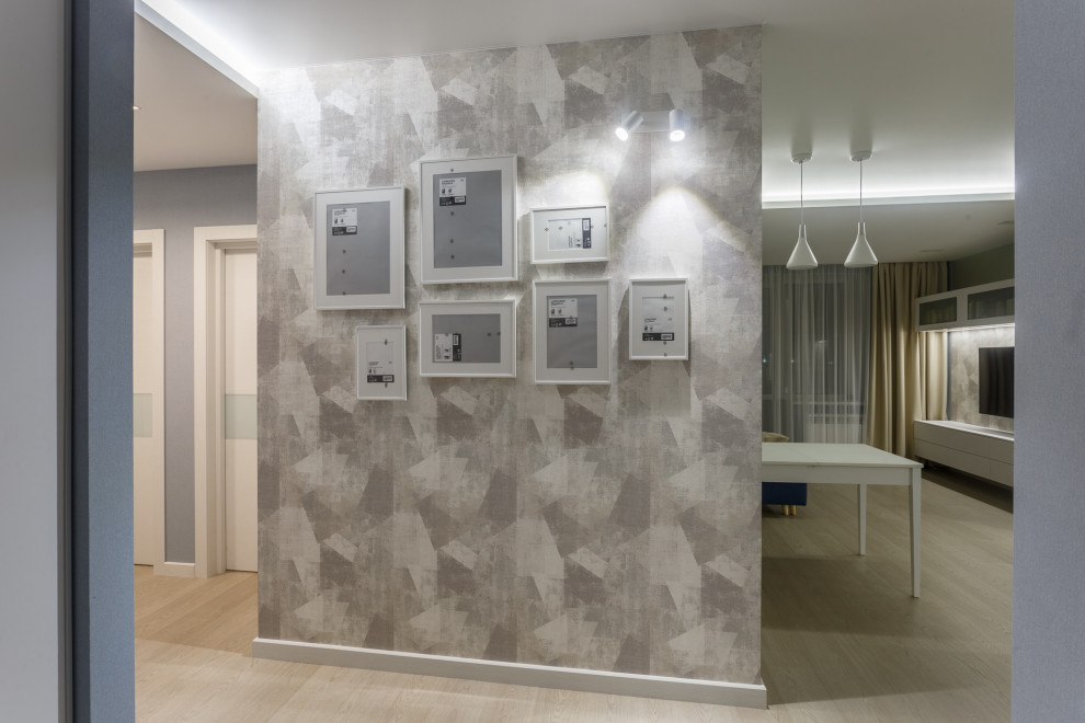 Капитальный ремонт 3-х комнатной квартиры, 85 м², "ЖК ЛОФТ"