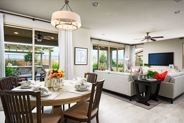 Lillian model home in Las Vegas modern-wohnbereich