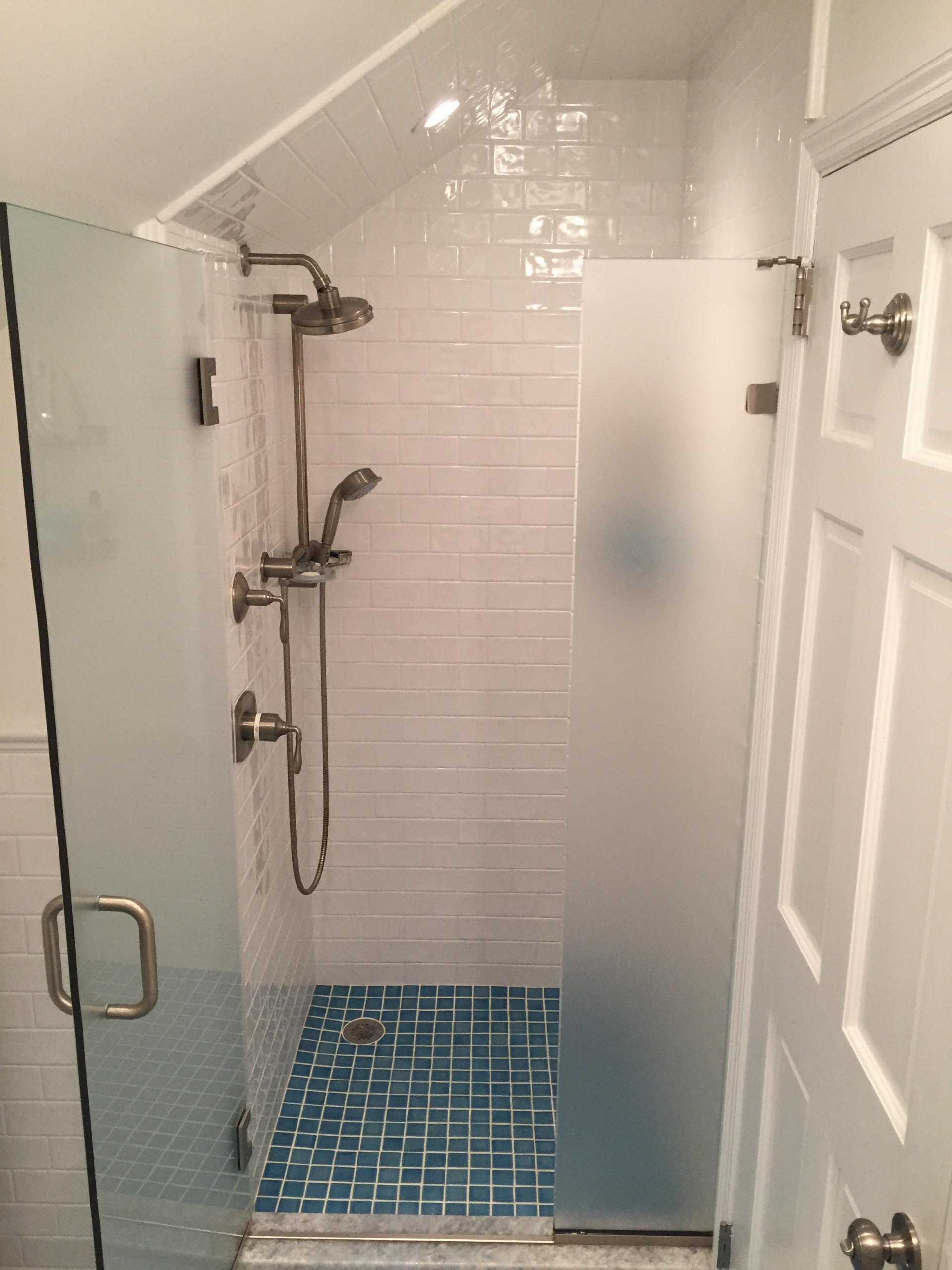 Koch's Master bathroom floor