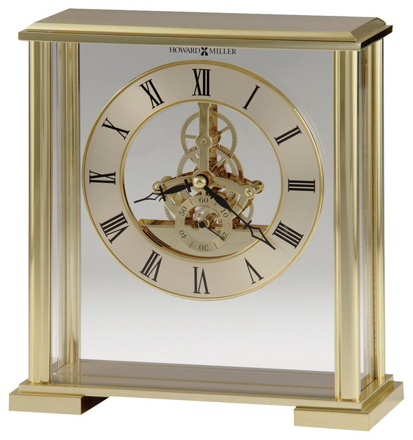 Howard Miller Table Top Clock Fairview Contemporary Desk And