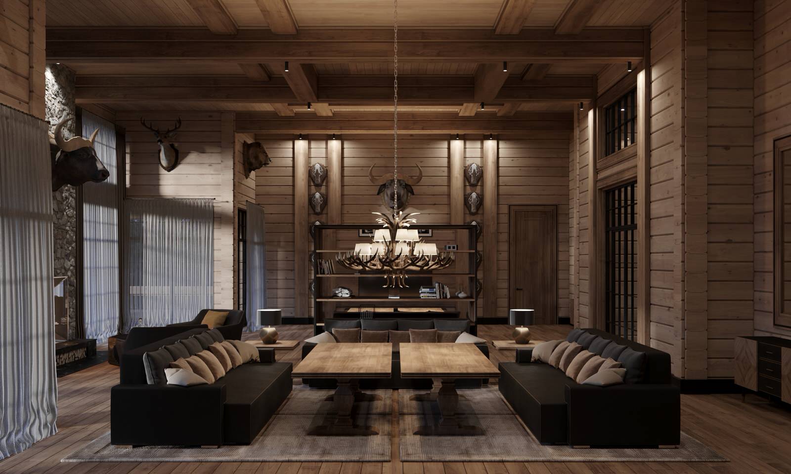 Загородный дом в стиле шале