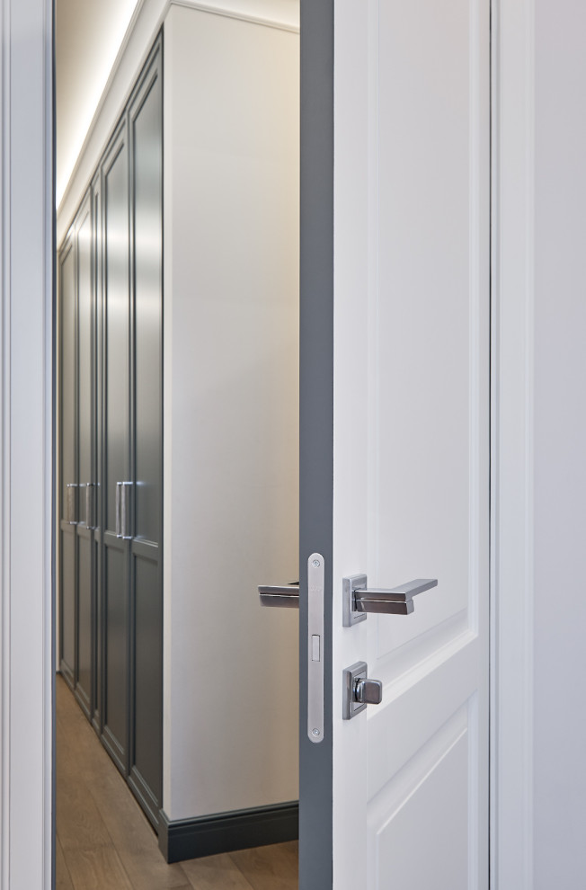 Квартира в серо-белых тонах