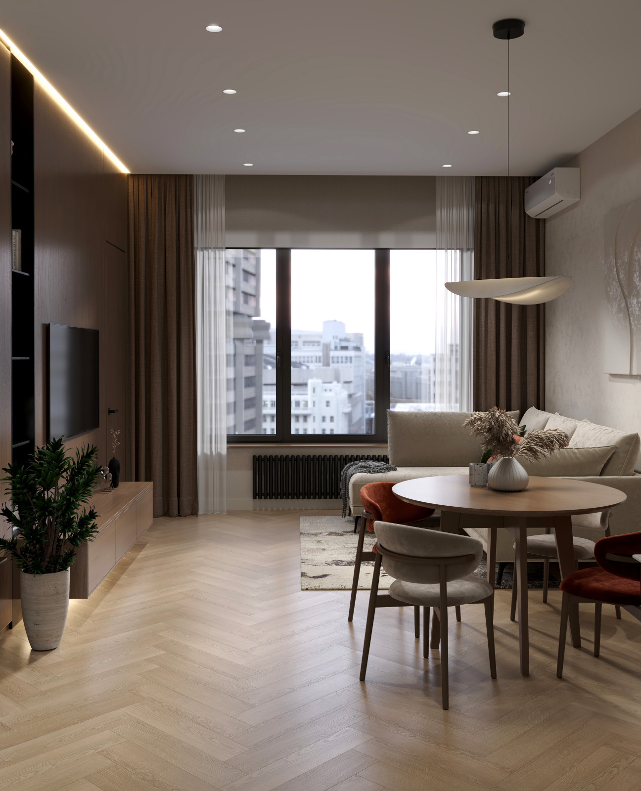 Дизайн интерьера квартиры в Москве