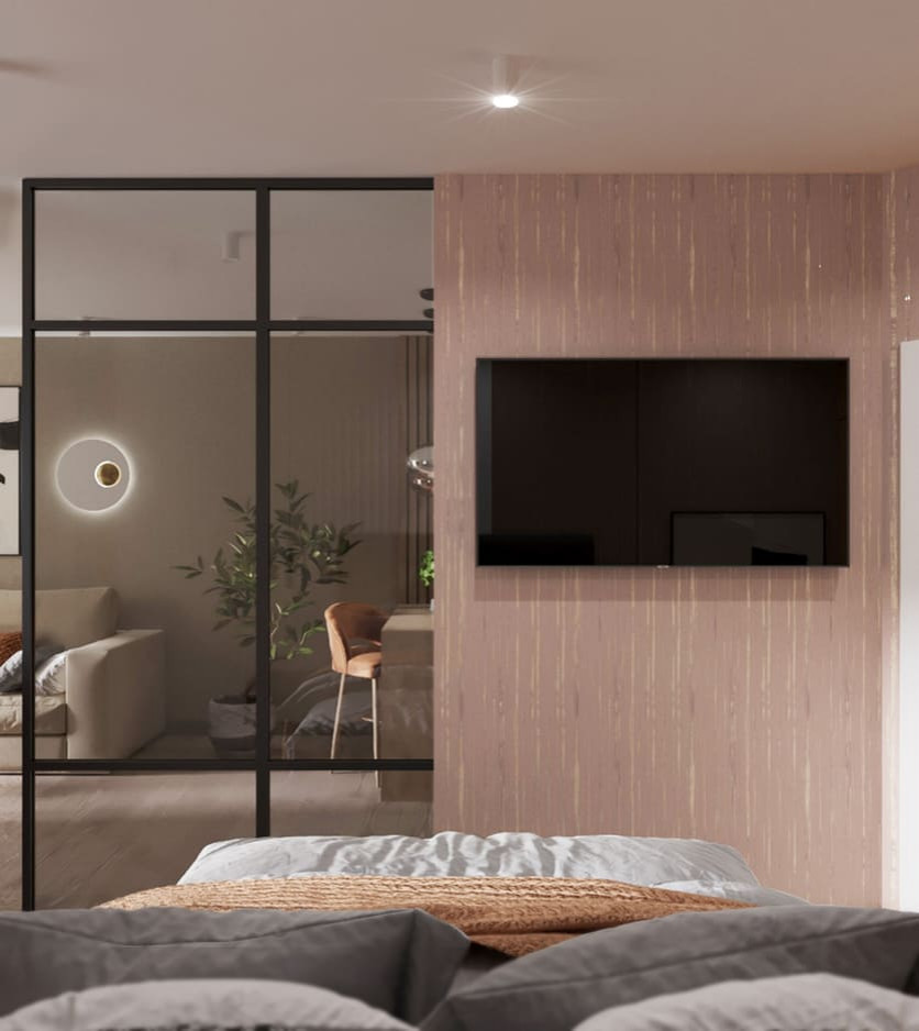 Бульвар Монмартр зимним утром