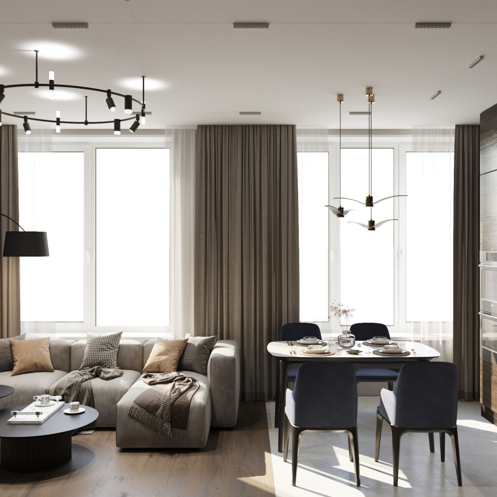 Двухкомнатная квартира для молодой семейной пары