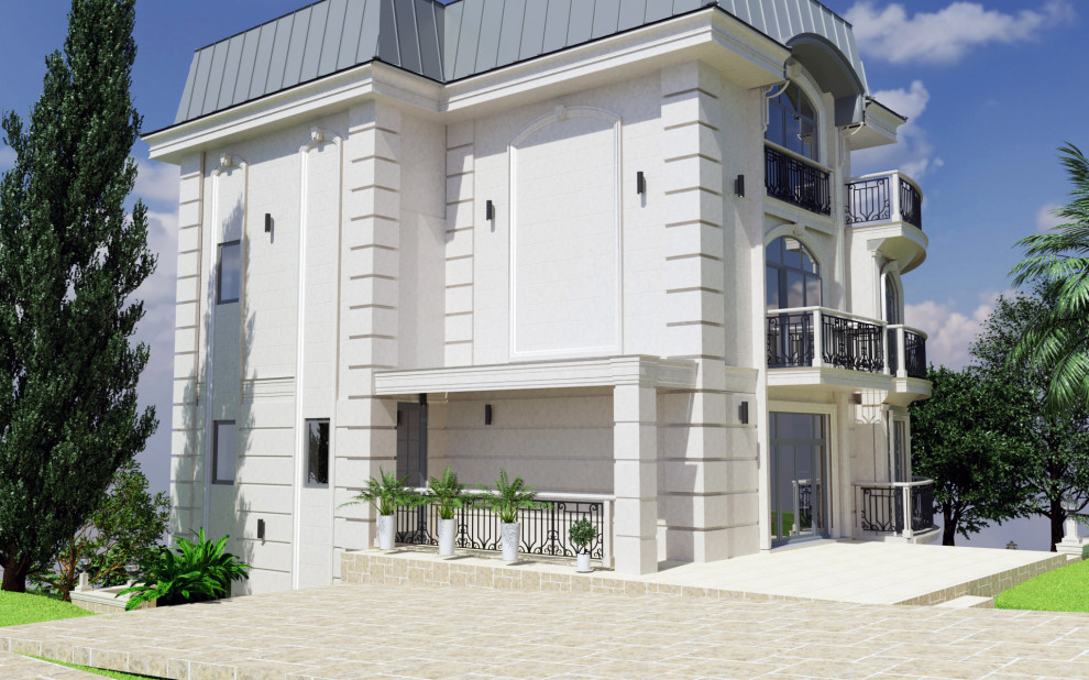 Перестройка дома из 90х