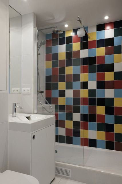 Dubonnet modern-badezimmer