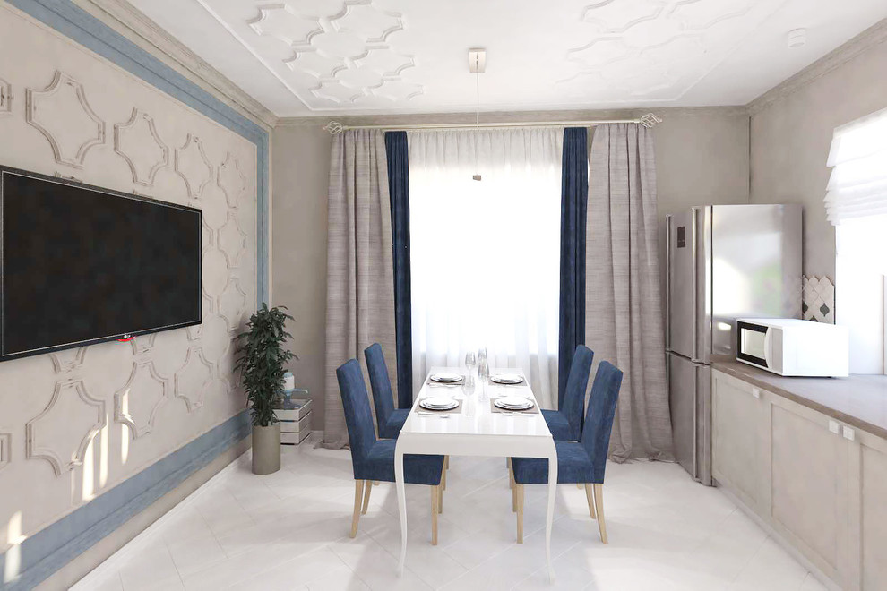 Кухня в коттедже