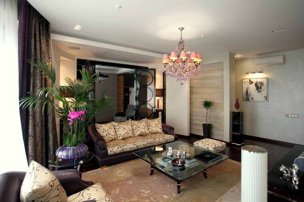 Jade Mood Apartment Interior in Art Deco Style