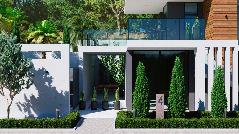 Минималистичные коттеджи