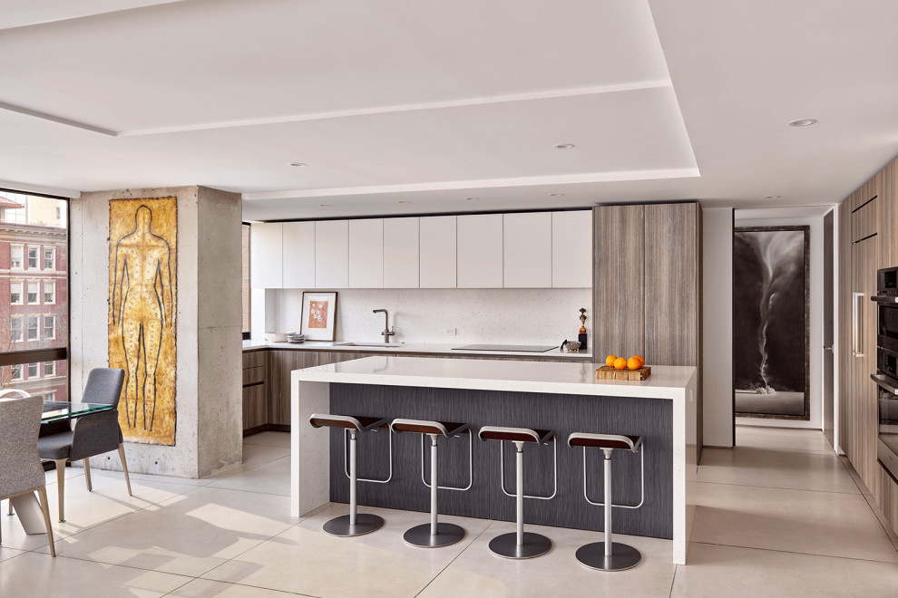 Independence Place Condo - Modern - Kitchen - Philadelphia - by k YODER ...