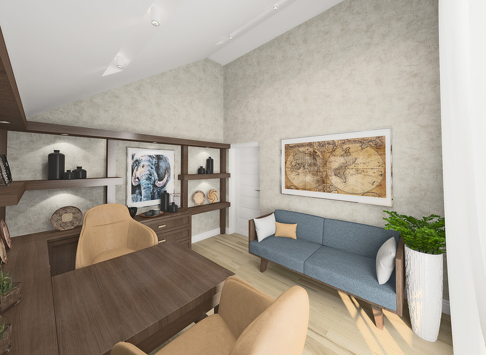 Дизайн интерьера молодой супружеской пары в КП Липово