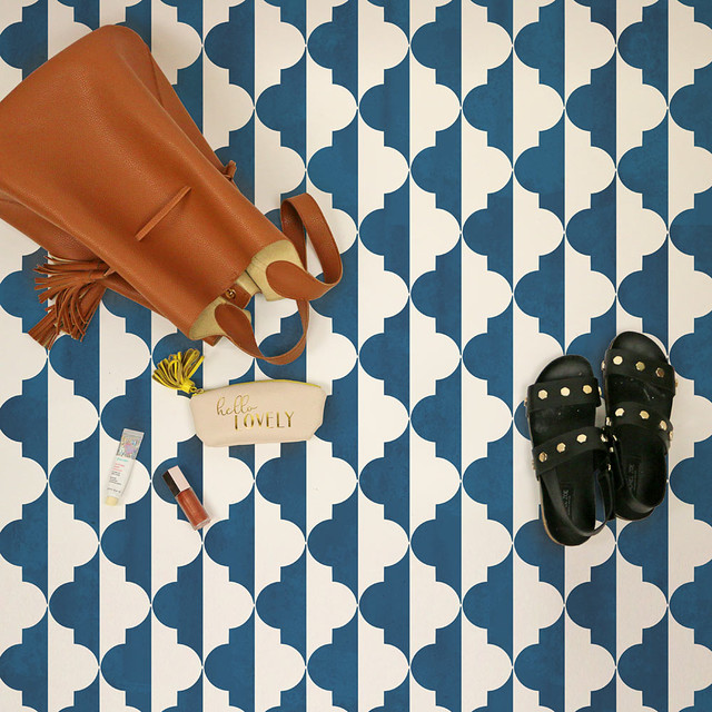 Anatolia Allover Tile Stencil Diy Moroccan Tiles Cement Stencils