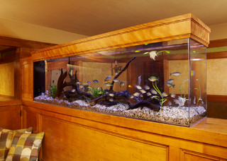 Frank Lloyd Wright Interior - Modern - Living Room - Chicago - by
