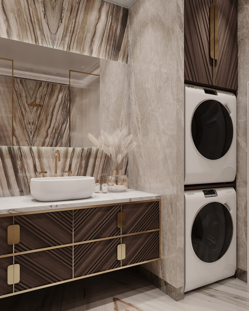 Проект "Бархат", интерьеры таунхауса