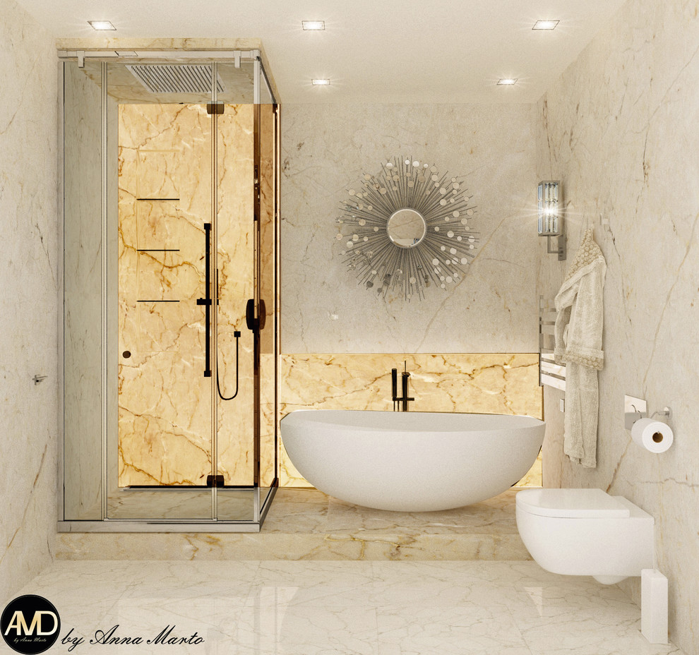 3-х комнатная квартира в ЖК Аристократ в современном стиле