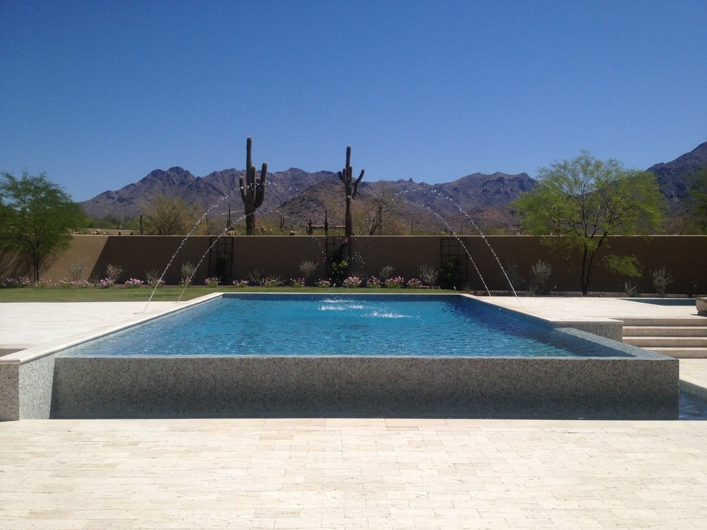 Mediterranean pool in Phoenix.