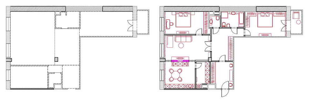 ПЛАНИРОВКИ. ДО И ПОСЛЕ