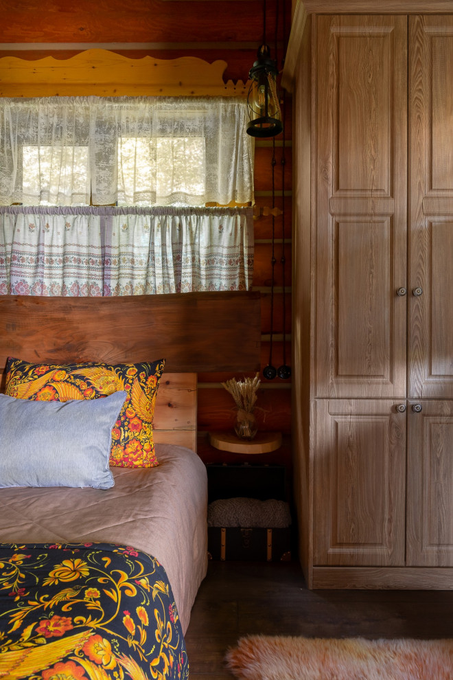 Дом из сруба. Русский исторический дизайн.