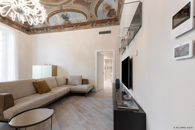 Villa contemporanea contemporary-living-room