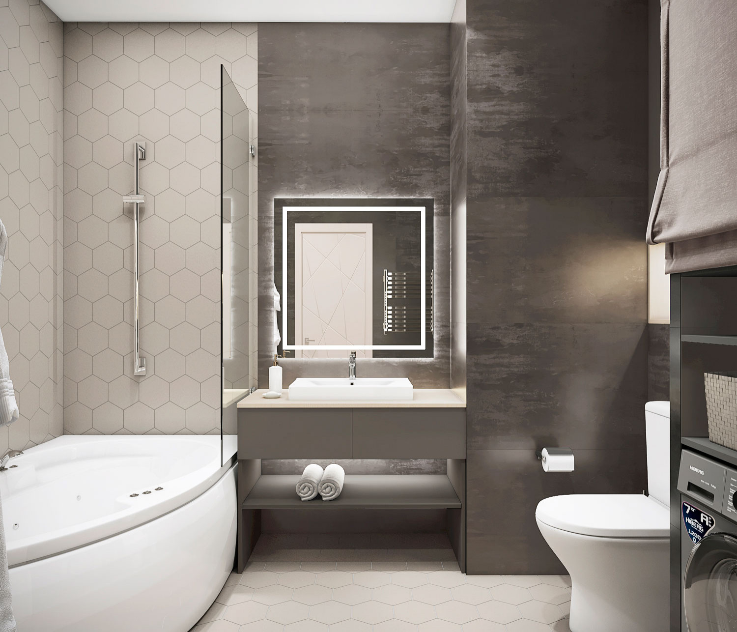 Трёхкомнатная квартира в ЖК "Империал"