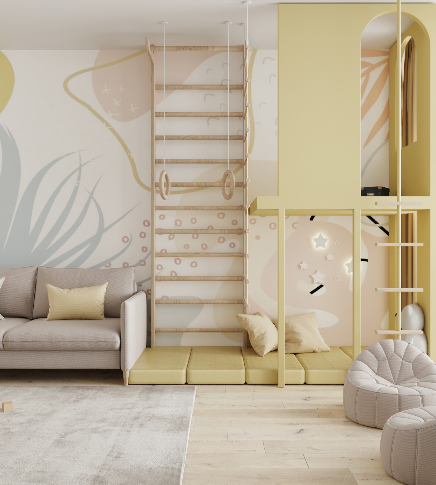 Дом в Репинских усадьбах. Игровая