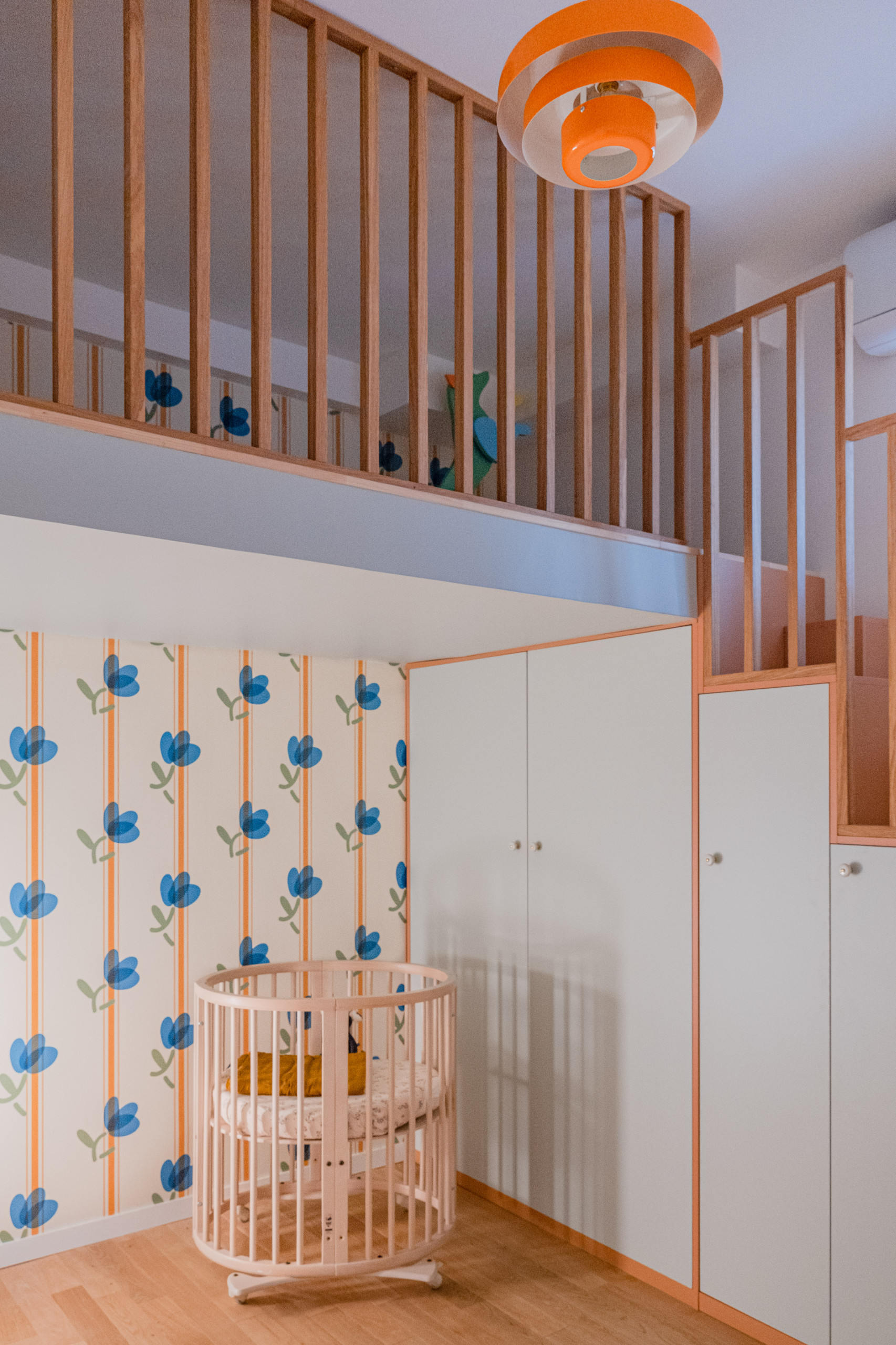 Aménagement chambre enfant avec mezzanine