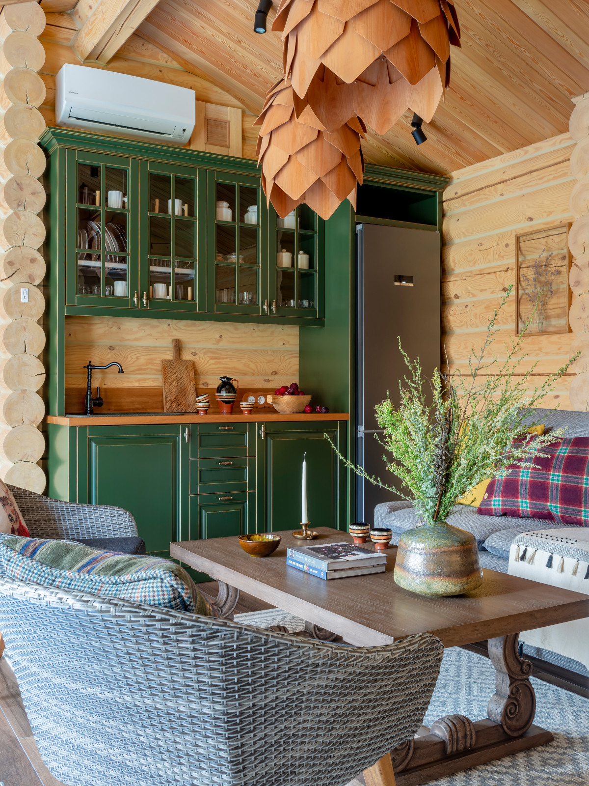 Банный домик с бассейном (фото)