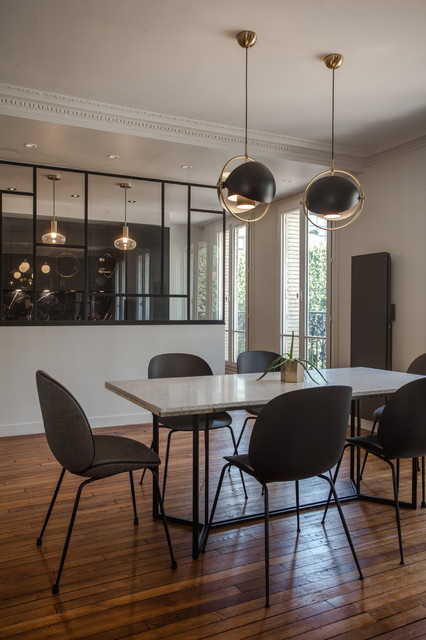 R&eacute;novation compl&egrave;te d'un appartement modern-esszimmer