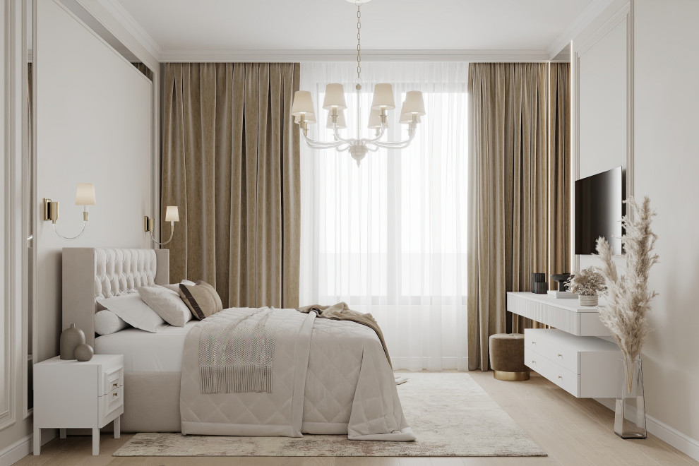 Дизайн и ремонт квартиры в ЖК Сердце Столицы - Поэзия неоклассики