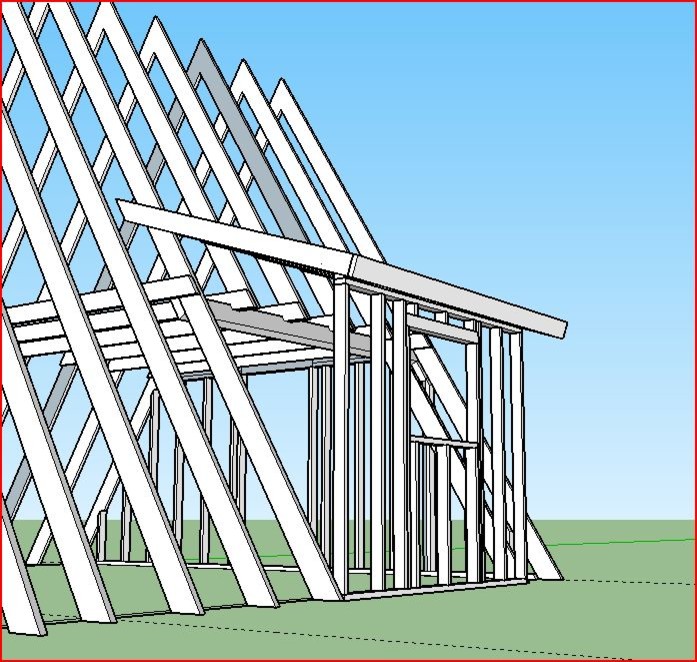 AFrame Cabin BumpOut